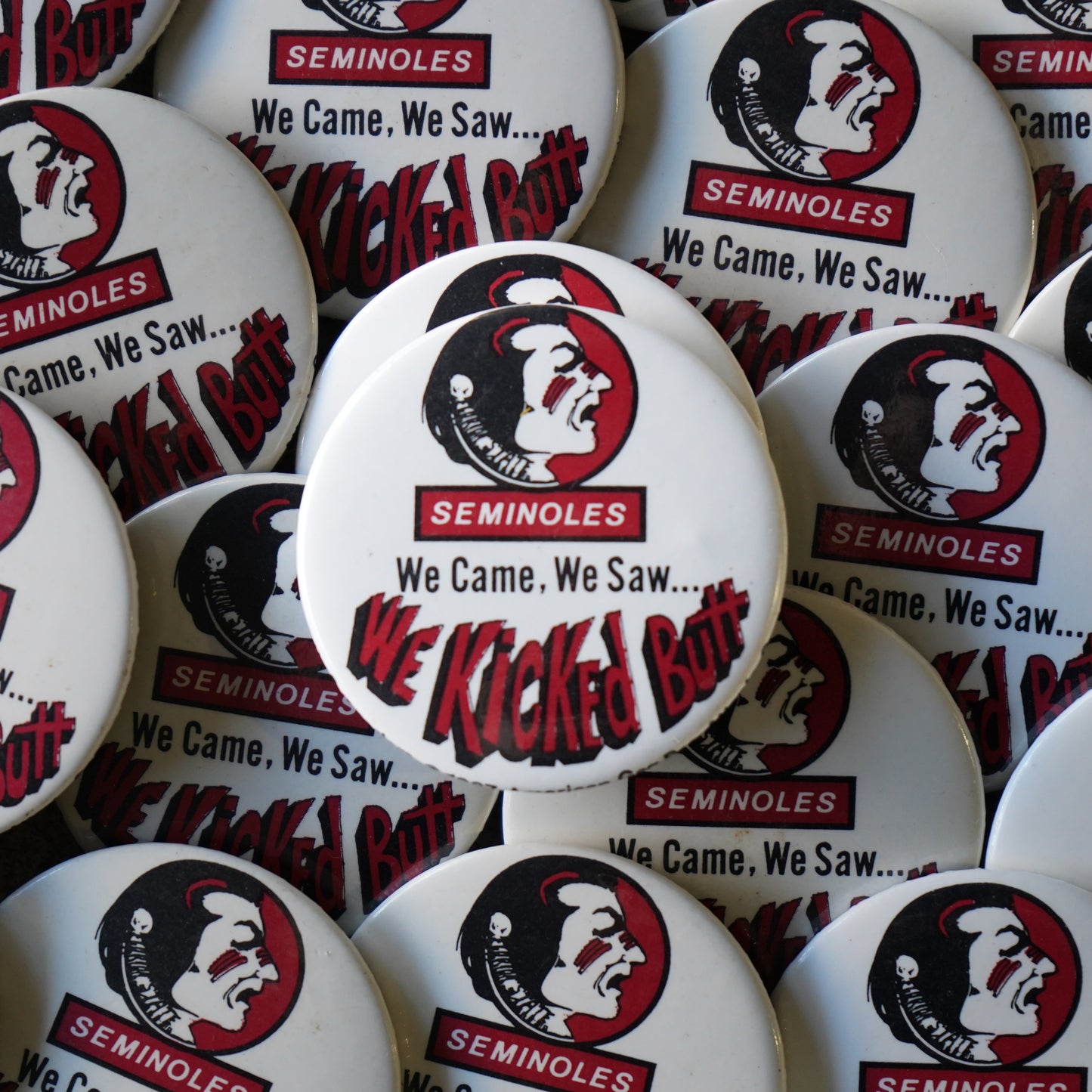FSU We Kicked Butt Button