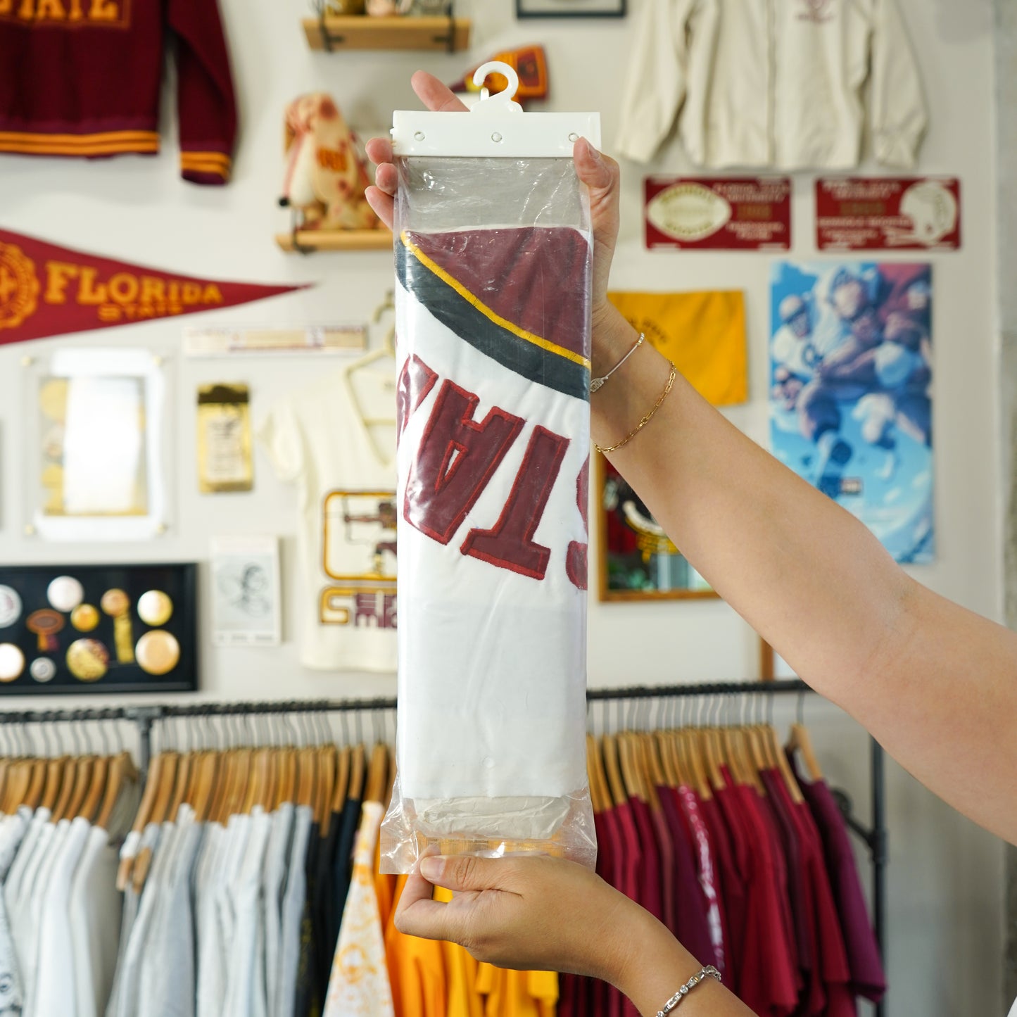 1999 National Champions Embroidered Flag