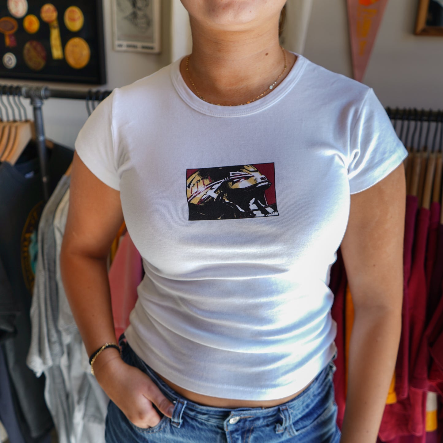 “THE Helmet” Helmet Baby Tee