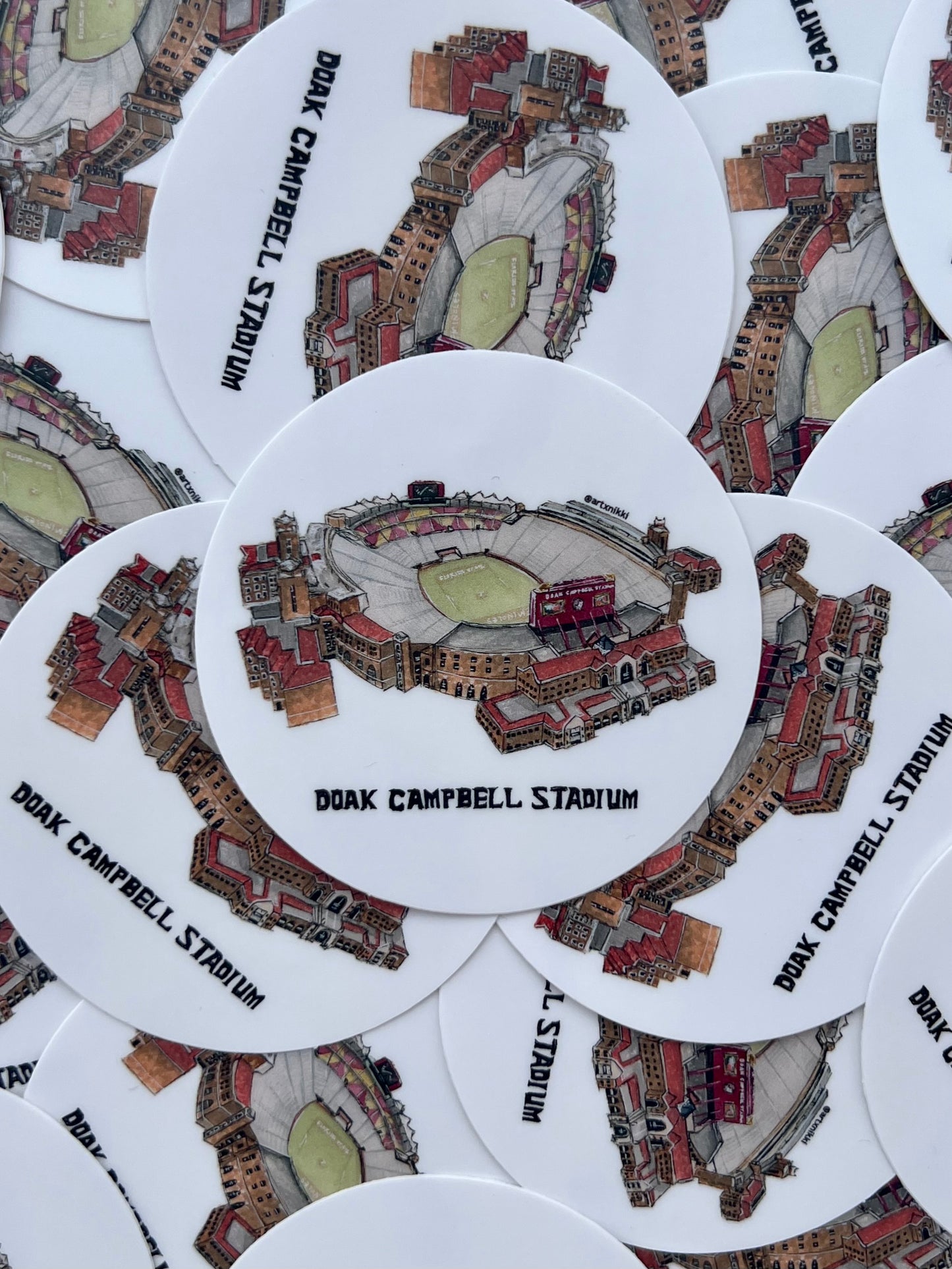 Load image into Gallery viewer, Doak Campbell Stadium Sticker (AXN)

