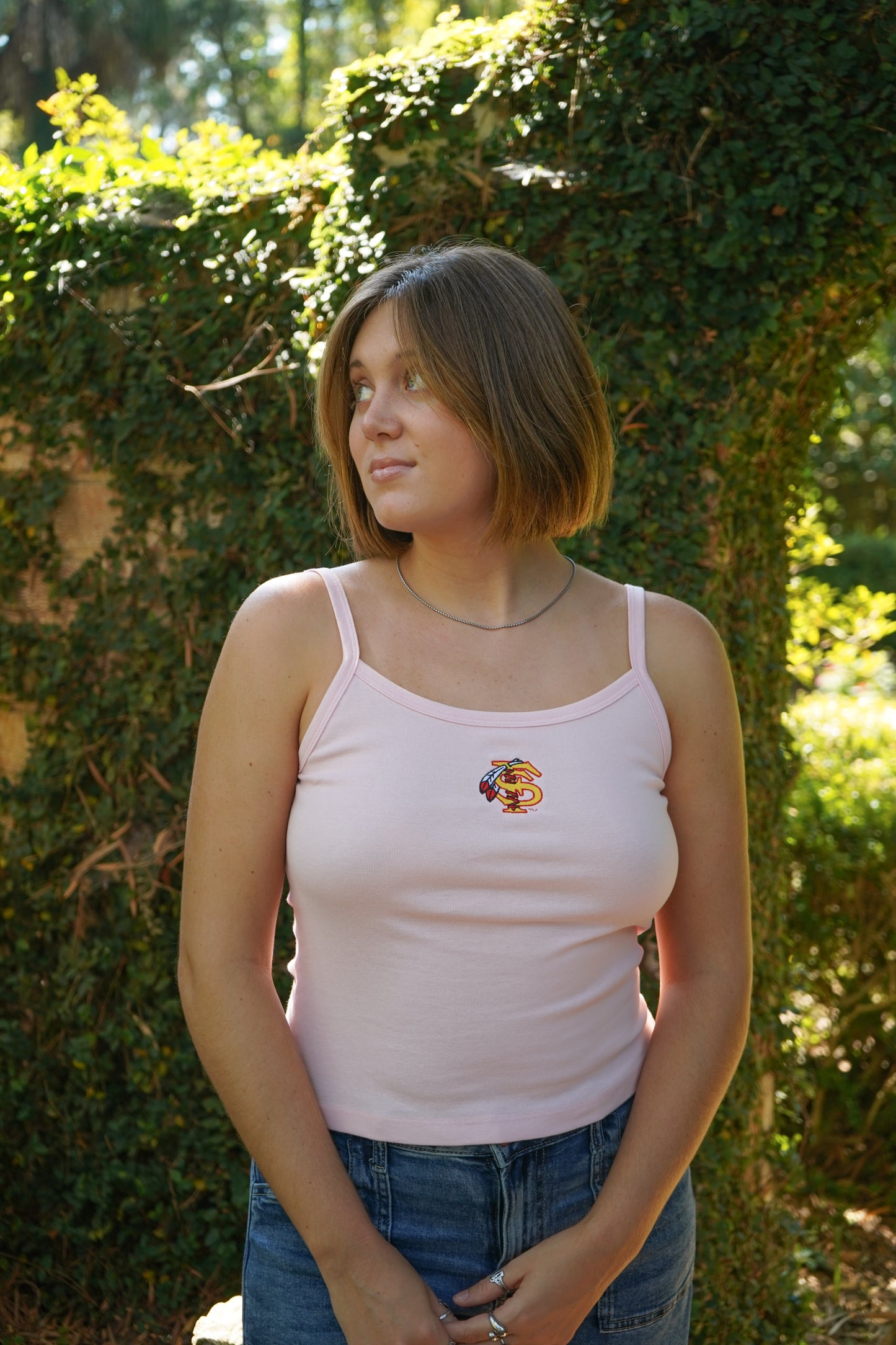Florida State "FS" Pink Tank