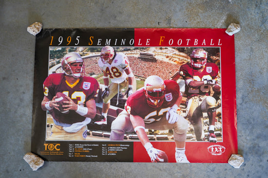 1995 Seminole Football Poster