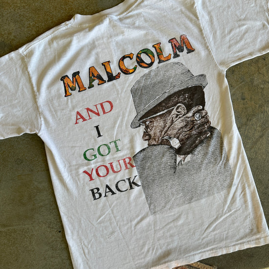 MLK and Malcolm X Shirt - S (BKB)