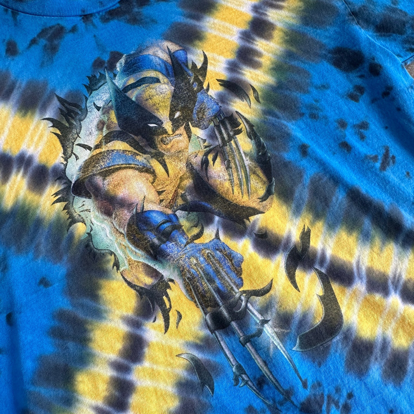 Load image into Gallery viewer, Tie-Dye Wolverine Shirt - L
