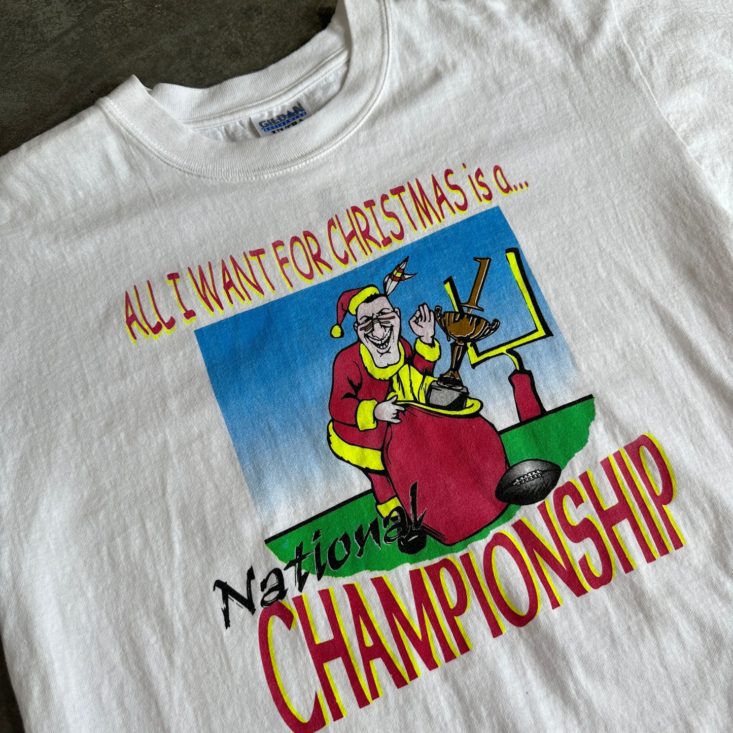 FSU Championship Christmas Shirt - M